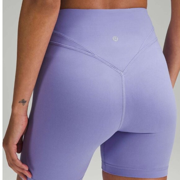 lululemon athletica Pants - #4 Lululemon RARE Align Curve Seam High-Rise Short 6" Dark Lavender Size 12
